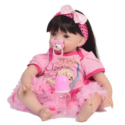 Lovely Reborn Alive Girl Doll Soft Vinyl 22 55cm Lifelike Princess Baby Doll Toy For Kids Christmas Birthday Gifts Long Hair
Lovely Reborn Alive Girl Doll Soft Vinyl 22 55cm Lifelike Princess Baby Doll Toy For Kids Christmas Birthday Gifts Long Hair