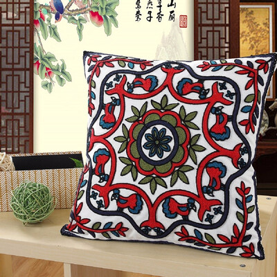 Embroidery Cushion Cover Elephant Flower Pattern Cotton Pillow Home Decor Sofa Bed Decor Decorative Pillowcase 4545 cm
Embroidery Cushion Cover Elephant Flower Pattern Cotton Pillow Home Decor Sofa Bed Decor Decorative Pillowcase 4545 cm