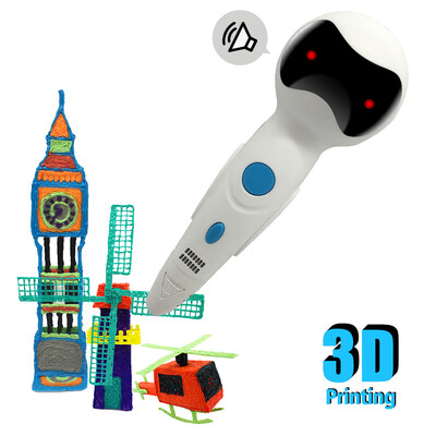 Intelligent 3D Drawing Printing Printer Pen Low Temperature Robot 3D Pen With Voice Prompts Function PCL Filament Refills Gifts fo
Intelligent 3D Drawing Printing Printer Pen Low Temperature Robot 3D Pen With Voice Prompts Function PCL Filament Refills Gifts fo