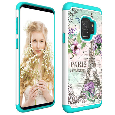 Samsung Galaxy S9 Case Diamond Cartoon Pattern Design Hard PCScratch-ResistantTPU Soft Silicone Rubber Bumper Shock Absorption
Samsung Galaxy S9 Case Diamond Cartoon Pattern Design Hard PCScratch-ResistantTPU Soft Silicone Rubber Bumper Shock Absorption