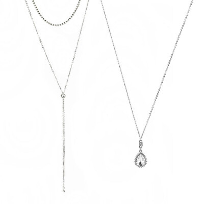 Fashion Multi-layer Pendant Clavicle Chain Long Necklace Different Lengths Jewelry Set for Women
Fashion Multi-layer Pendant Clavicle Chain Long Necklace Different Lengths Jewelry Set for Women