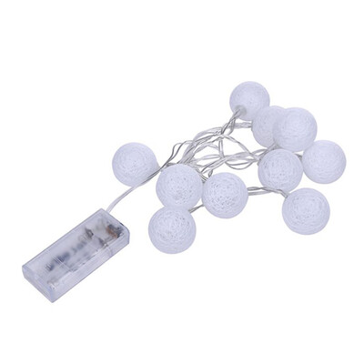 BZ163 Globes 20 LED Cotton Christmas Ball String Light Indoor Outdoor Home Wedding Fairy Party Holiday Decoration
BZ163 Globes 20 LED Cotton Christmas Ball String Light Indoor Outdoor Home Wedding Fairy Party Holiday Decoration