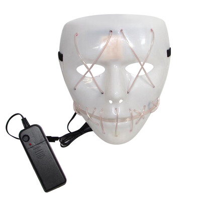 BRELONG Halloween Mask Ghost Slit Mouth Light Up Glowing EL Wire Fashion Costume For Party
BRELONG Halloween Mask Ghost Slit Mouth Light Up Glowing EL Wire Fashion Costume For Party