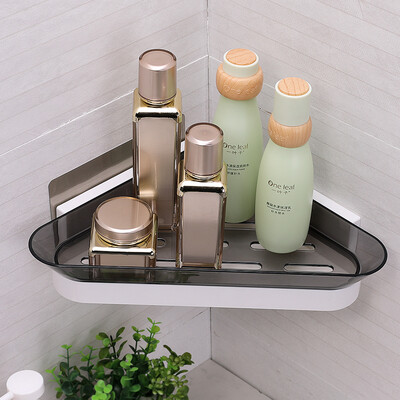 ShuangQing ShuangQing triangle rack free punching bathroom shelf bathroom corner storage rack nail-free creative wall-mounted storage rack SQ-5208 transparent gray
ShuangQing ShuangQing triangle rack free punching bathroom shelf bathroom corner storage rack nail-free creative wall-mounted storage rack SQ-5208 transparent gray