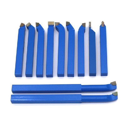 11pcs Metal Carbide Welding CNC Lathe Tools Carbide Brazed Tipped Cutter Tool Bit Cutting Kit 8mm 10mm Optional
11pcs Metal Carbide Welding CNC Lathe Tools Carbide Brazed Tipped Cutter Tool Bit Cutting Kit 8mm 10mm Optional