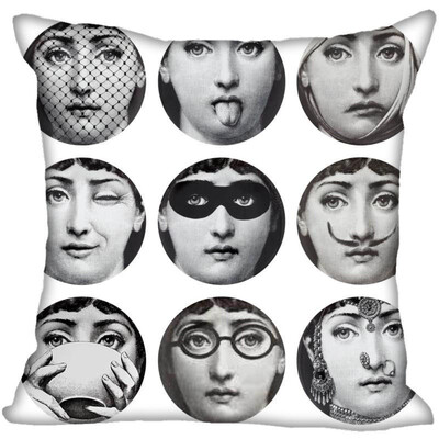 Piero Fornasetti Pillow Cover Bedroom Home Office Decorative Pillowcase Square Zipper Pillow Cases Satin Fabric No Fade
Piero Fornasetti Pillow Cover Bedroom Home Office Decorative Pillowcase Square Zipper Pillow Cases Satin Fabric No Fade