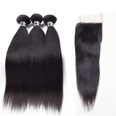 Amazing Star Straight Hair Bundles with Closure Malaysian Virgin Straight Hair with Closure Free Part Soft&Bouncy
Amazing Star Straight Hair Bundles with Closure Malaysian Virgin Straight Hair with Closure Free Part Soft&Bouncy