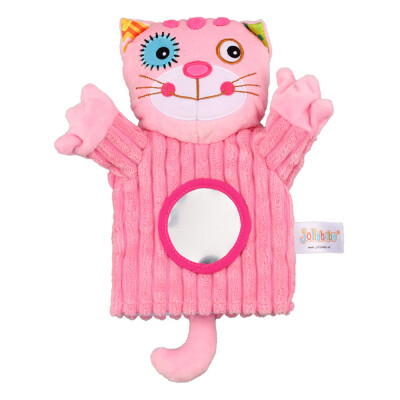 Baby Animals Hand Puppet Plush Rattles Bell Magic Mirror Soft Finger Toys For Early education Cat
Baby Animals Hand Puppet Plush Rattles Bell Magic Mirror Soft Finger Toys For Early education Cat