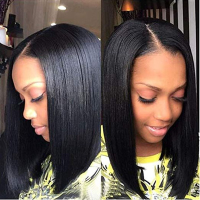 Short Bob Silky Straight Middle Part Human Hair Full Lace Wigs For Women Brazilian Virgin Bob Medium Silky Straight Lace Wigs
Short Bob Silky Straight Middle Part Human Hair Full Lace Wigs For Women Brazilian Virgin Bob Medium Silky Straight Lace Wigs