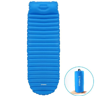 TOMSHOO Inflatable Sleeping Pad Mat Thick Sleeping Bed with Built-in Pillow for Camping
TOMSHOO Inflatable Sleeping Pad Mat Thick Sleeping Bed with Built-in Pillow for Camping