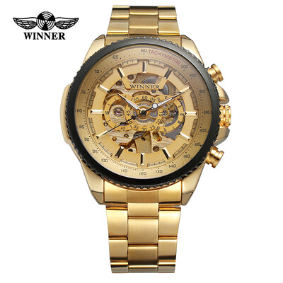 WINNER 428 Men Watch Semi-Automatic Mechanical Watch Time Display Fashion Casual Stainless Steel Strap Luminous Hands Male Wristwa
WINNER 428 Men Watch Semi-Automatic Mechanical Watch Time Display Fashion Casual Stainless Steel Strap Luminous Hands Male Wristwa