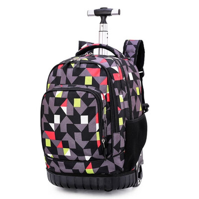 Middle school students trolley bags for boy travel backpack teens schoolbag girl luggage waterproof wheel computer bag suitcase
Middle school students trolley bags for boy travel backpack teens schoolbag girl luggage waterproof wheel computer bag suitcase