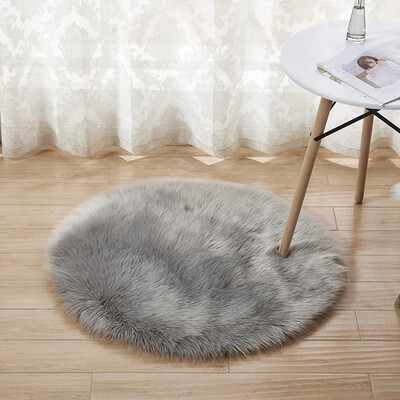 Soft Plush Round Fluffy Rugs Artificial Wool Floor Mat Carpet Home Decor for Living Room Bedroom Kids Room
Soft Plush Round Fluffy Rugs Artificial Wool Floor Mat Carpet Home Decor for Living Room Bedroom Kids Room