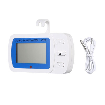 LCD Digital Display Thermometer Hygrometer HighLow Temperature Alarm Humidity Temperature Meter ℃℉ Switchable
LCD Digital Display Thermometer Hygrometer HighLow Temperature Alarm Humidity Temperature Meter ℃℉ Switchable