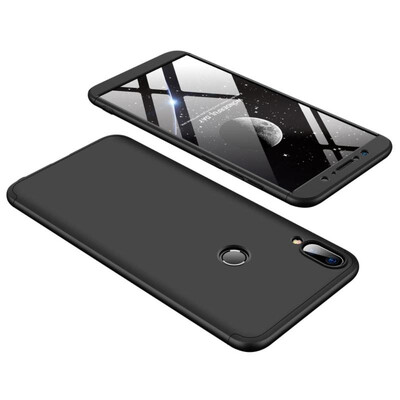 MOONCASE Millet red rice S2 three-section all-inclusive shield - black