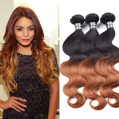 Amazing Star Brazilian Virgin Hair Ombre Body Wave 3 Bundles Body Wave Human Hair Extensions Can Be Bleached&Dyed T1B30
Amazing Star Brazilian Virgin Hair Ombre Body Wave 3 Bundles Body Wave Human Hair Extensions Can Be Bleached&Dyed T1B30
