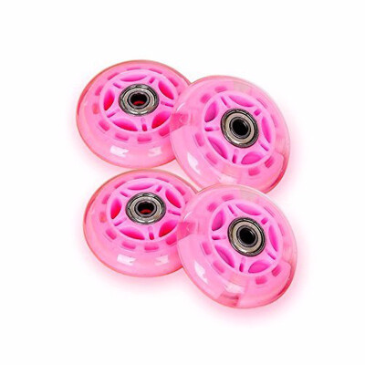 64MM RollerbladeSkates Light up Replacement Wheel Replacement Wheels for Razor Scooter Kick Scooter 4 PCs Pack
64MM RollerbladeSkates Light up Replacement Wheel Replacement Wheels for Razor Scooter Kick Scooter 4 PCs Pack