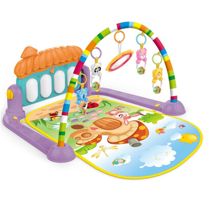 Baby Activity Gym Kick&Play Piano Mat Center With Melodies Rattle Musical Toy Tummy Time Mat For Infant Toddler Boy Girl
Baby Activity Gym Kick&Play Piano Mat Center With Melodies Rattle Musical Toy Tummy Time Mat For Infant Toddler Boy Girl