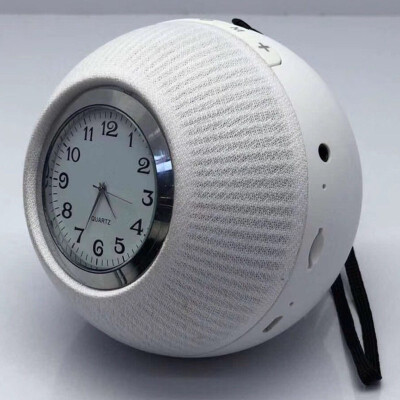 Desktop clock bluetooth audio mobile computer wireless watch speaker FM radio TF card AUX input player portable stereo speakers
Desktop clock bluetooth audio mobile computer wireless watch speaker FM radio TF card AUX input player portable stereo speakers