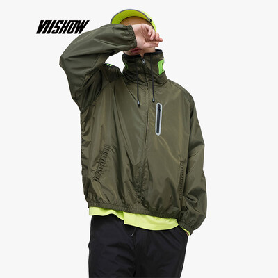 Weixiu viishow 2019 spring new jacket mens tide brand loose mens windproof jacket youth student stand collar JC1068191 Army Green
Weixiu viishow 2019 spring new jacket mens tide brand loose mens windproof jacket youth student stand collar JC1068191 Army Green