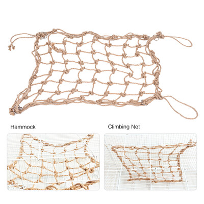 Bird Swing Hammock Climbing Net Toy with Hooks for Parrot Macaw African Greys Cockatoo Bird Cage Accessories
Bird Swing Hammock Climbing Net Toy with Hooks for Parrot Macaw African Greys Cockatoo Bird Cage Accessories