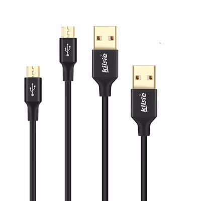 Micro USB Cable Kiirie PowerLine 2 Pack High Speed USB 20 Charging Cables Android Charger Cord for Samsung Nexus LG Motorola
Micro USB Cable Kiirie PowerLine 2 Pack High Speed USB 20 Charging Cables Android Charger Cord for Samsung Nexus LG Motorola