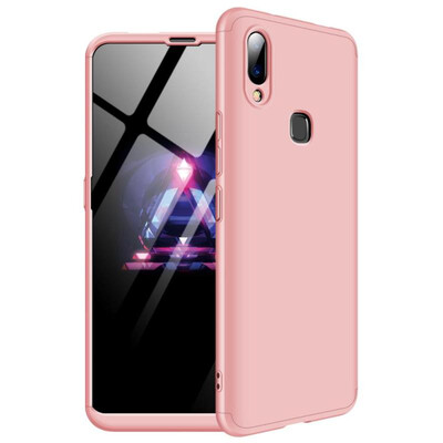 MOONCASE Vivo Nex A Rear Fingerprint Three-Segment All-Inclusive Shield - Pink