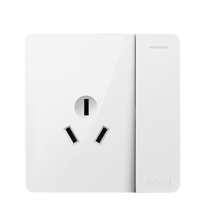 Delixi DELIXI switch socket panel 16A three-hole air conditioning socket with an open dual control switch fashion white flat large board
Delixi DELIXI switch socket panel 16A three-hole air conditioning socket with an open dual control switch fashion white flat large board