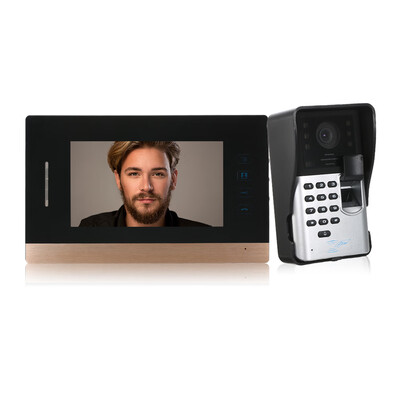 7 inch Wired Video Doorbell Visual Hands-free Two-way Audio Intercom Fingerprint&ID Card&Remote Controller Unlock Rainproof Night
7 inch Wired Video Doorbell Visual Hands-free Two-way Audio Intercom Fingerprint&ID Card&Remote Controller Unlock Rainproof Night