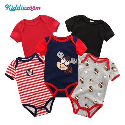 5PCSLot Unicorn Baby Girl Clothes Cotton Babywear Bodysuits One-Piece Baby Boy Clothes Rompers Newborn 0-12M Short Sleeve
5PCSLot Unicorn Baby Girl Clothes Cotton Babywear Bodysuits One-Piece Baby Boy Clothes Rompers Newborn 0-12M Short Sleeve