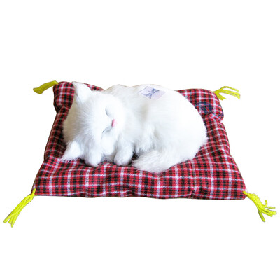 Lovely Simulation Padded Sleeping Cat with Sound Children Plush Stuffed Toy Birthday Gift
Lovely Simulation Padded Sleeping Cat with Sound Children Plush Stuffed Toy Birthday Gift