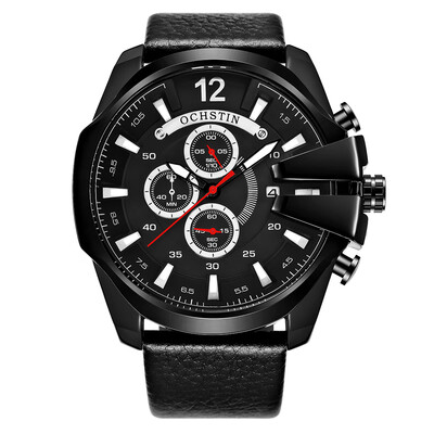 OCHSTIN Men Watch Leather Strap Quartz Sport Wristwatch Calendar Fashion Casual 3ATM Waterproof Male Watches
OCHSTIN Men Watch Leather Strap Quartz Sport Wristwatch Calendar Fashion Casual 3ATM Waterproof Male Watches