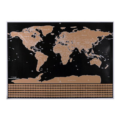 Scratch Off Map Interactive Vacation Poster World Travel Maps Poster Erasable Copper Foil Wall Sticker Personalized Journal Log wi
Scratch Off Map Interactive Vacation Poster World Travel Maps Poster Erasable Copper Foil Wall Sticker Personalized Journal Log wi