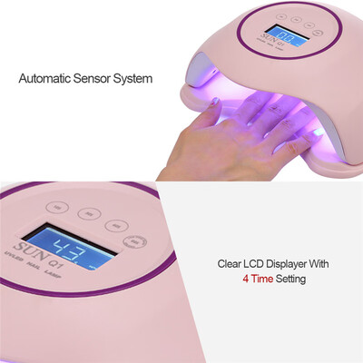 48W LED UV Nail Lamp Nail Gel Dryer Fingernail & Toenail Gel Curing With 4 Timer Setting Nail Art Painting Nail Tool Optional USE
48W LED UV Nail Lamp Nail Gel Dryer Fingernail & Toenail Gel Curing With 4 Timer Setting Nail Art Painting Nail Tool Optional USE
