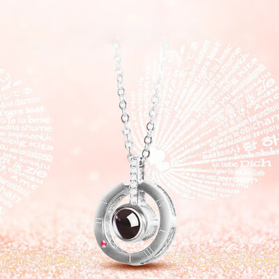Fun play birthday gift girl Christmas gift for girlfriend to send girlfriends wedding anniversary gift creative practical gift love memory 925 silver projection pendant necklace silver
Fun play birthday gift girl Christmas gift for girlfriend to send girlfriends wedding anniversary gift creative practical gift love memory 925 silver projection pendant necklace silver