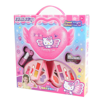 Hello Kitty Hellokitty Childrens Cosmetics Beauty Makeover Love Bags Blush Makeup Toys Gift Girl KT-8540 Childrens Day Gifts
Hello Kitty Hellokitty Childrens Cosmetics Beauty Makeover Love Bags Blush Makeup Toys Gift Girl KT-8540 Childrens Day Gifts