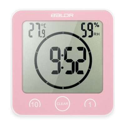 Multifunctional Digital Clock with Large Screen Display Time Temperature Humidity Excellent LCD Shower Clock with Timer
Multifunctional Digital Clock with Large Screen Display Time Temperature Humidity Excellent LCD Shower Clock with Timer
