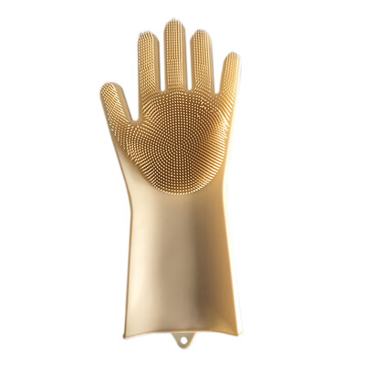 1 Pair Magic Silicone Rubber Dishwashing Gloves Scrubber Cleaning for Multipurpose Kitchen Bed Bathroom Pet Hair Care
1 Pair Magic Silicone Rubber Dishwashing Gloves Scrubber Cleaning for Multipurpose Kitchen Bed Bathroom Pet Hair Care