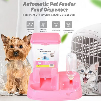 Automatic Pet Feeder Dog Food Dispenser Water Dispenser Cat Water Fountain for Cats&Dogs
Automatic Pet Feeder Dog Food Dispenser Water Dispenser Cat Water Fountain for Cats&Dogs