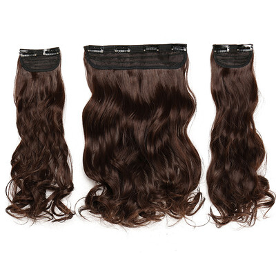 20" Inch Clip in Hair Extensions 3pcs 8 Clips Curly Silky Synthetic Full Head Hair Pieces Length50cmWeight190g
20" Inch Clip in Hair Extensions 3pcs 8 Clips Curly Silky Synthetic Full Head Hair Pieces Length50cmWeight190g