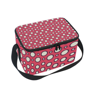ALAZA Insulated Lunch Box Spots Pattern Design Lunch Bag for Men Women Portable Tote Bag Cooler Bag
ALAZA Insulated Lunch Box Spots Pattern Design Lunch Bag for Men Women Portable Tote Bag Cooler Bag