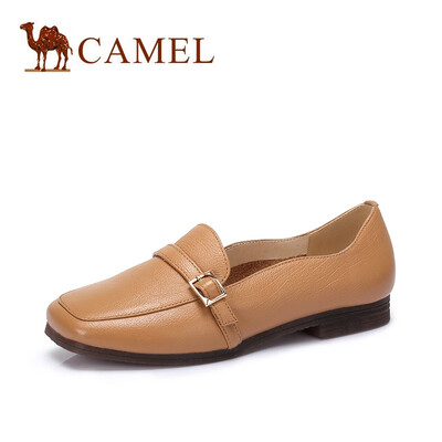 Camel CAMEL ladies simple British buckle square head low heel shoes A915046197 apricot 36
Camel CAMEL ladies simple British buckle square head low heel shoes A915046197 apricot 36