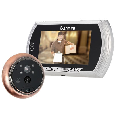 43" LCD Digital Peephole Viewer Door Eye Doorbell Video IR Motion Camera Night Vision Home Security
43" LCD Digital Peephole Viewer Door Eye Doorbell Video IR Motion Camera Night Vision Home Security