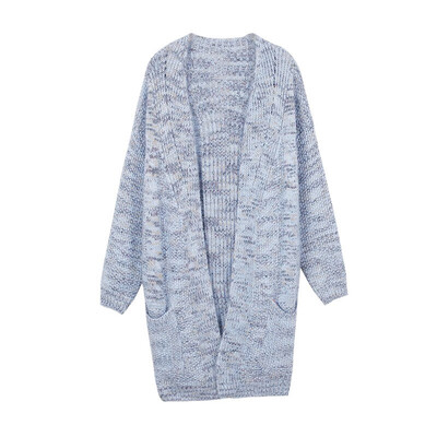 Autumn new knitting cardigan coat loose women show thin sweater cardigan coat