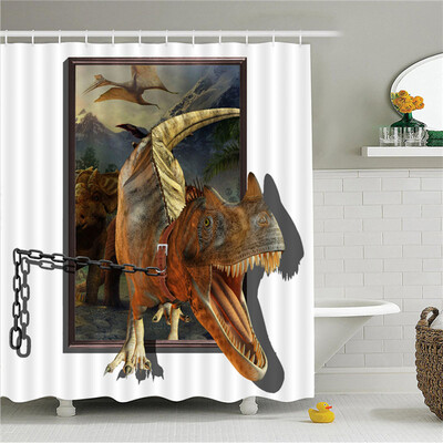 Simulation 3D Colourful Animals Waterproof Shower Curtain Drapes of Bathroom Toilet with Hooks
Simulation 3D Colourful Animals Waterproof Shower Curtain Drapes of Bathroom Toilet with Hooks