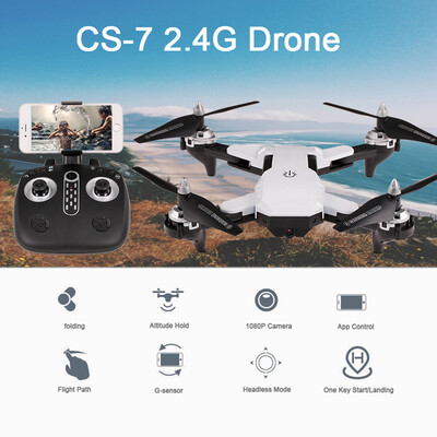 CS-7 Drone with Camera 1080P WiFi FPV Drone Altitude Hold Voice Control G-sensor RC Quadcopter Christmas Gift
CS-7 Drone with Camera 1080P WiFi FPV Drone Altitude Hold Voice Control G-sensor RC Quadcopter Christmas Gift