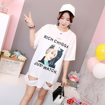 JOY OF JOY Jingdong Womens 2019 Summer New Medium Long Loose Print T-Shirt Women JWTD191478 White
JOY OF JOY Jingdong Womens 2019 Summer New Medium Long Loose Print T-Shirt Women JWTD191478 White