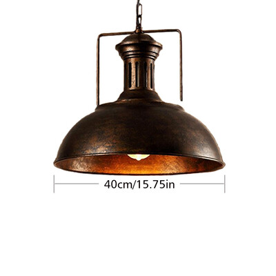 Lighting Industrial Antique Metal Shade Pendant Ceiling Light 1 Light UFO Ceiling Pendant 41CM33CM
Lighting Industrial Antique Metal Shade Pendant Ceiling Light 1 Light UFO Ceiling Pendant 41CM33CM