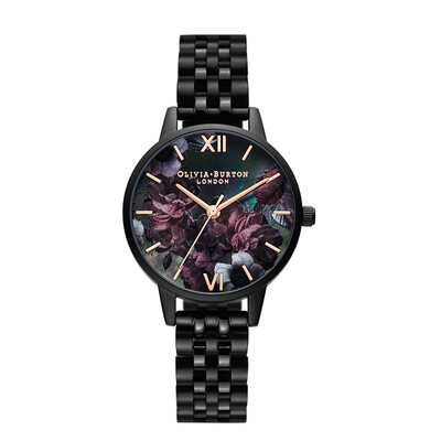 Olivia Burton watch OB watch female flower UK import trend After Dark midnight quartz watch OB16AD41
Olivia Burton watch OB watch female flower UK import trend After Dark midnight quartz watch OB16AD41