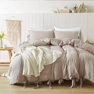 NeillieN Bed sheet suite pure color tied sheet three sets quilt cover pillowcase pure color home textilebedding bag
NeillieN Bed sheet suite pure color tied sheet three sets quilt cover pillowcase pure color home textilebedding bag